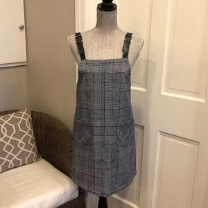 Forever 21 Gray Plaid Dress